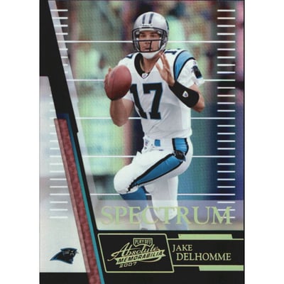 2007 Absolute Memorabilia Spectrum Gold #47 Jake Delhomme