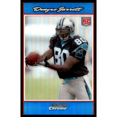 2007 Bowman Chrome Blue Refractors #BC77 Dwayne Jarrett