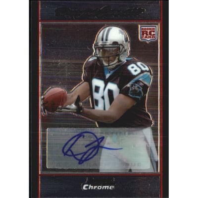 2007 Bowman Chrome Rookie Autographs #BC77 Dwayne Jarrett C