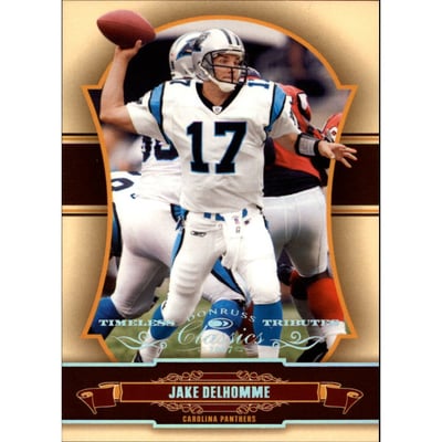 2007 Donruss Classics Timeless Tributes Silver #15 Jake Delhomme