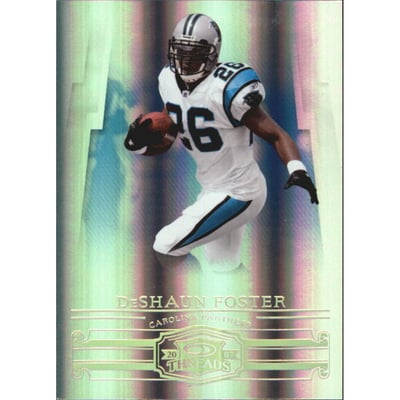 2007 Donruss Threads Gold Holofoil #66 DeShaun Foster