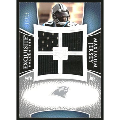 2007 Exquisite Collection Maximum Jersey Silver Spectrum #DJ Dwayne Jarrett