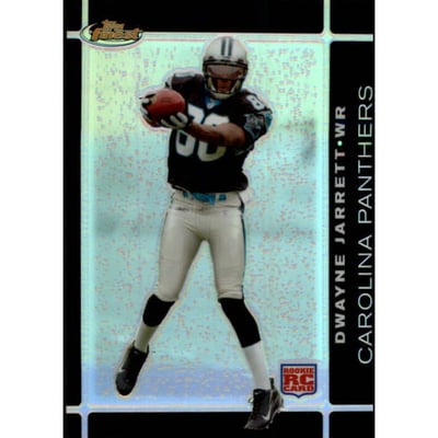 2007 Finest Black Refractors #134 Dwayne Jarrett