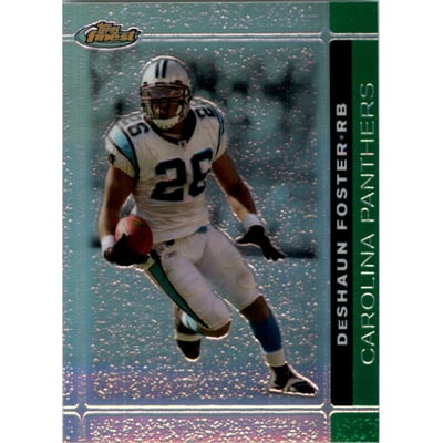 2007 Finest Gold Refractors #41 DeShaun Foster