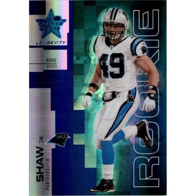 2007 Leaf Rookies and Stars Longevity Sapphire #184 Tim Shaw
