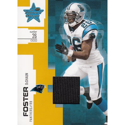 2007 Leaf Rookies and Stars Materials Gold Retail #30 DeShaun Foster