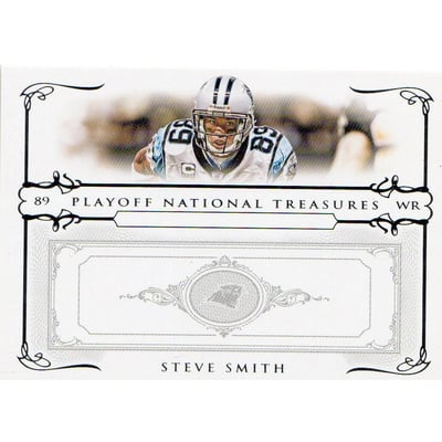 2007 Playoff National Treasures #38 Steve Smith