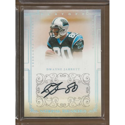 2007 Playoff National Treasures Signature Silver #110 Dwayne Jarrett
