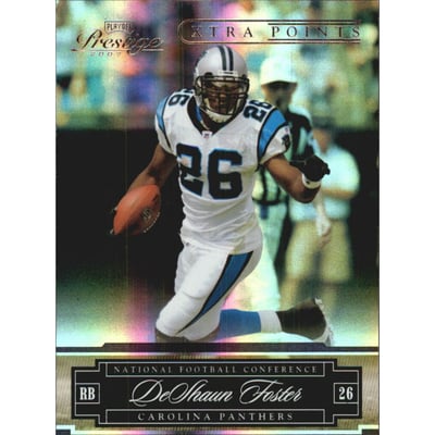 2007 Playoff Prestige Xtra Points Purple #21 DeShaun Foster