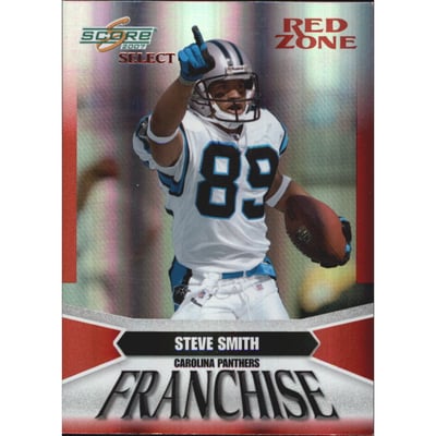 2007 Select Franchise Red Zone #20 Steve Smith