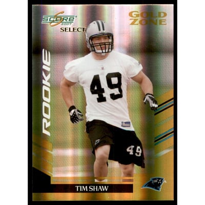 2007 Select Gold Zone #308 Tim Shaw