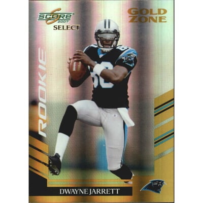 2007 Select Gold Zone #376 Dwayne Jarrett