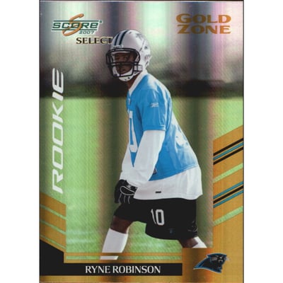2007 Select Gold Zone #390 Ryne Robinson