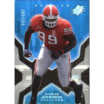 2007 SPx Silver Holofoil Rookies #112 Charles Johnson
