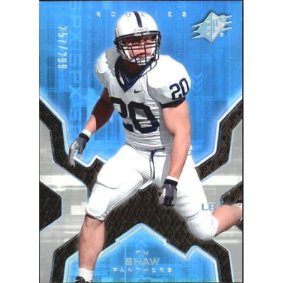 2007 SPx Silver Holofoil Rookies #156 Tim Shaw