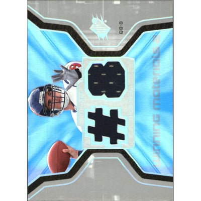 2007 SPx Winning Materials Jersey Number Dual #WMDC David Carr