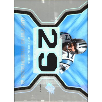 2007 SPx Winning Materials Stat Dual #WMSJD Jake Delhomme