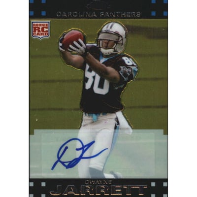 2007 Topps Chrome Rookie Autographs #TC202 Dwayne Jarrett C