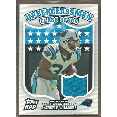 2007 Topps Draft Picks And Prospects Upperclassmen Jersey #DW DeAngelo Williams B