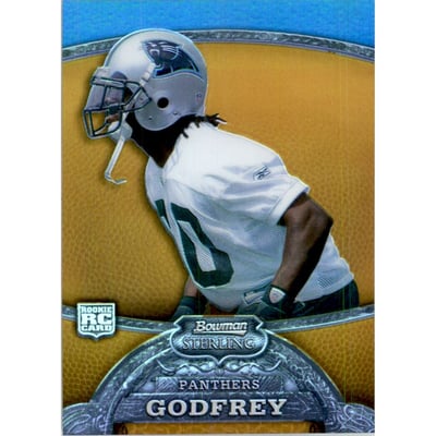 2008 Bowman Sterling Gold Refractors #8 Charles Godfrey