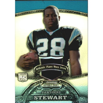 2008 Bowman Sterling Refractors #155A Jonathan Stewart JSY