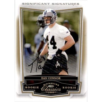 2008 Donruss Classics Significant Signatures Gold #160 Dan Connor/125