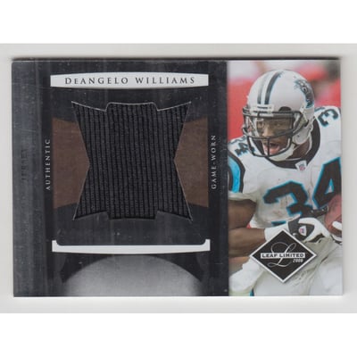 2008 Leaf Limited Jumbo Jerseys #7 DeAngelo Williams
