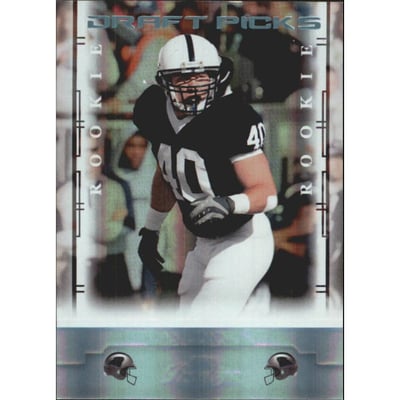 2008 Playoff Prestige Draft Picks Light Blue #121 Dan Connor