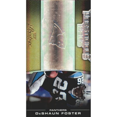2008 Playoff Prestige Prestigious Pros Gold #8 DeShaun Foster