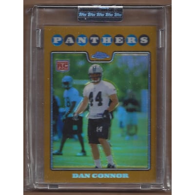 2008 Topps Chrome Gold Refractors #TC244 Dan Connor