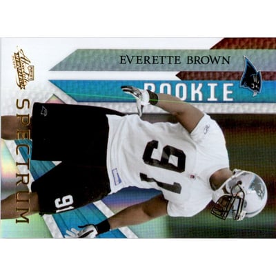 2009 Absolute Memorabilia Spectrum Gold #142 Everette Brown