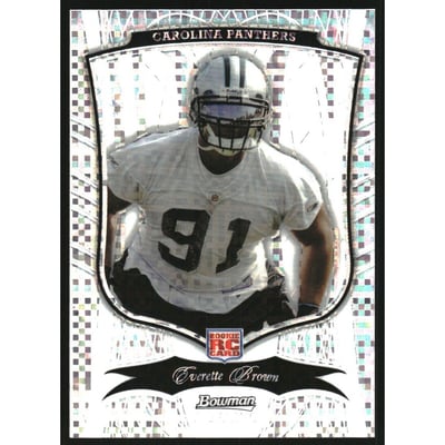 2009 Bowman Sterling Xfractors #16 Everette Brown