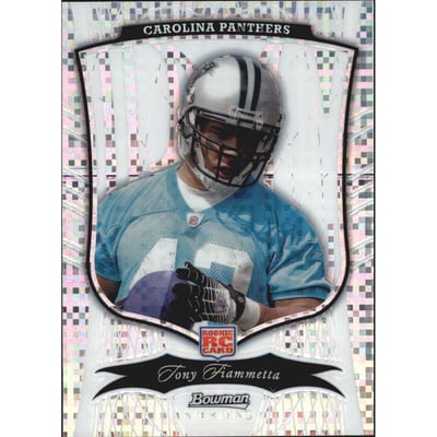 2009 Bowman Sterling Xfractors #6 Tony Fiammetta