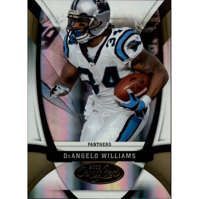2009 Certified Mirror Gold #18 DeAngelo Williams