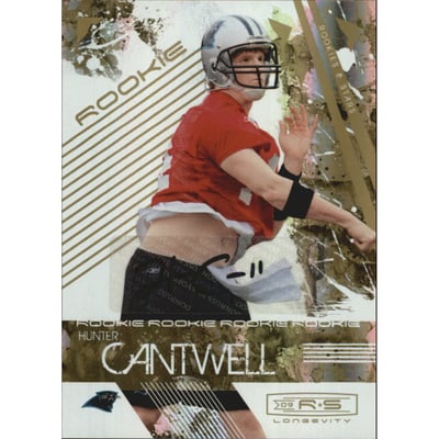 2009 Donruss Rookies and Stars Longevity Autographs #153 Hunter Cantwell/250