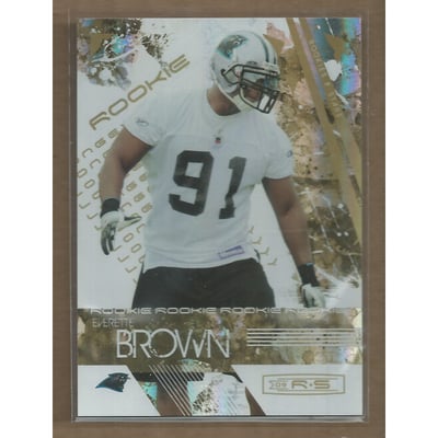 2009 Donruss Rookies and Stars Longevity Parallel Gold #150 Everette Brown