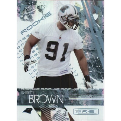 2009 Donruss Rookies and Stars Longevity Parallel Platinum #150 Everette Brown