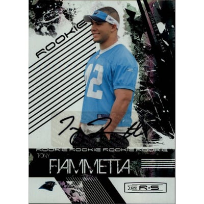 2009 Donruss Rookies and Stars Rookie Autographs Holofoil #195 Tony Fiammetta/250