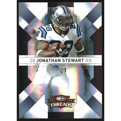 2009 Donruss Threads Platinum Holofoil #15 Jonathan Stewart