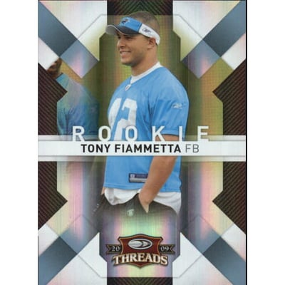 2009 Donruss Threads Platinum Holofoil #195 Tony Fiammetta