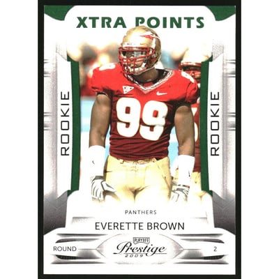 2009 Playoff Prestige Xtra Points Green #137 Everette Brown