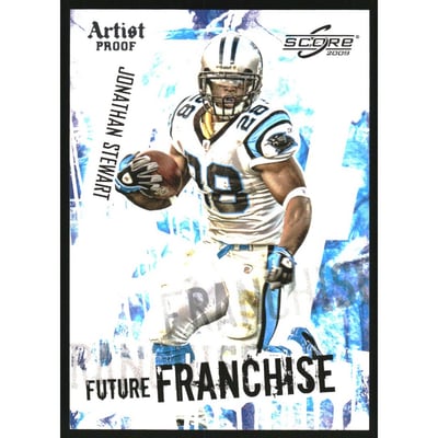 2009 Score Future Franchise Artist's Proof #12 Jonathan Stewart