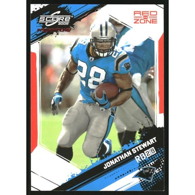 2009 Score Inscriptions Red Zone #44 Jonathan Stewart