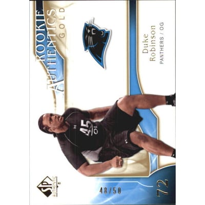 2009 SP Authentic Gold #215 Duke Robinson
