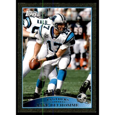 2009 Topps Black #134 Jake Delhomme
