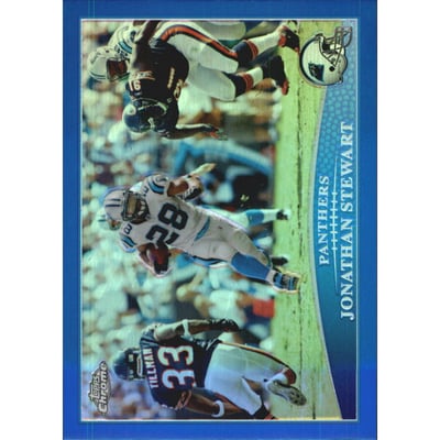 2009 Topps Chrome Blue Refractors #TC58 Jonathan Stewart