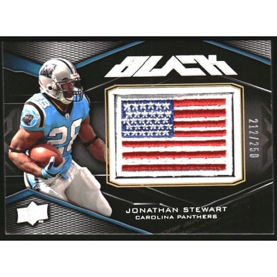 2009 UD Black #13 Jonathan Stewart