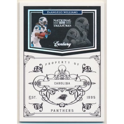 2010 Playoff National Treasures Century Silver #20 DeAngelo Williams