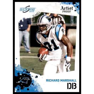 2010 Score Artist's Proof #44 Richard Marshall