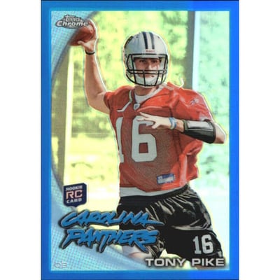 2010 Topps Chrome Blue Refractors #C175 Tony Pike